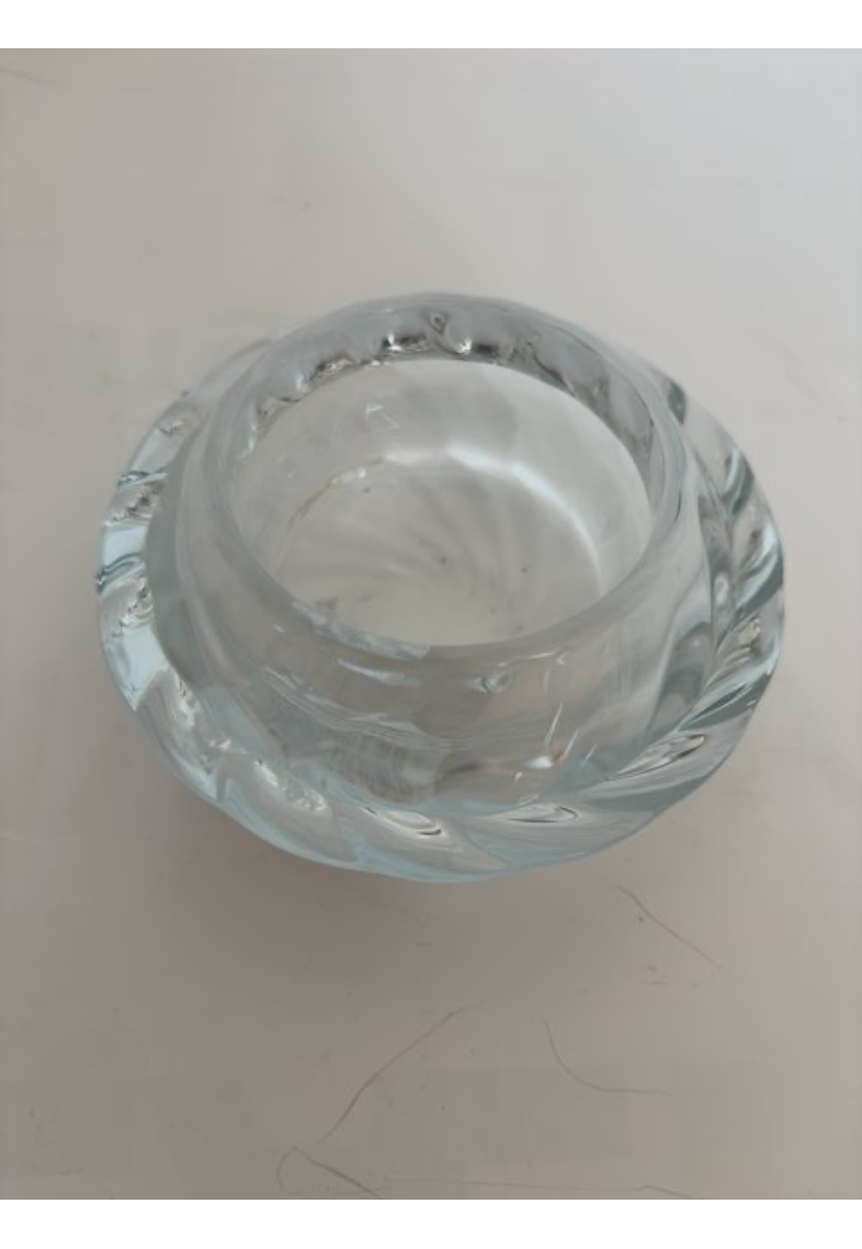 Glas Holmegaard fyrfadsstage